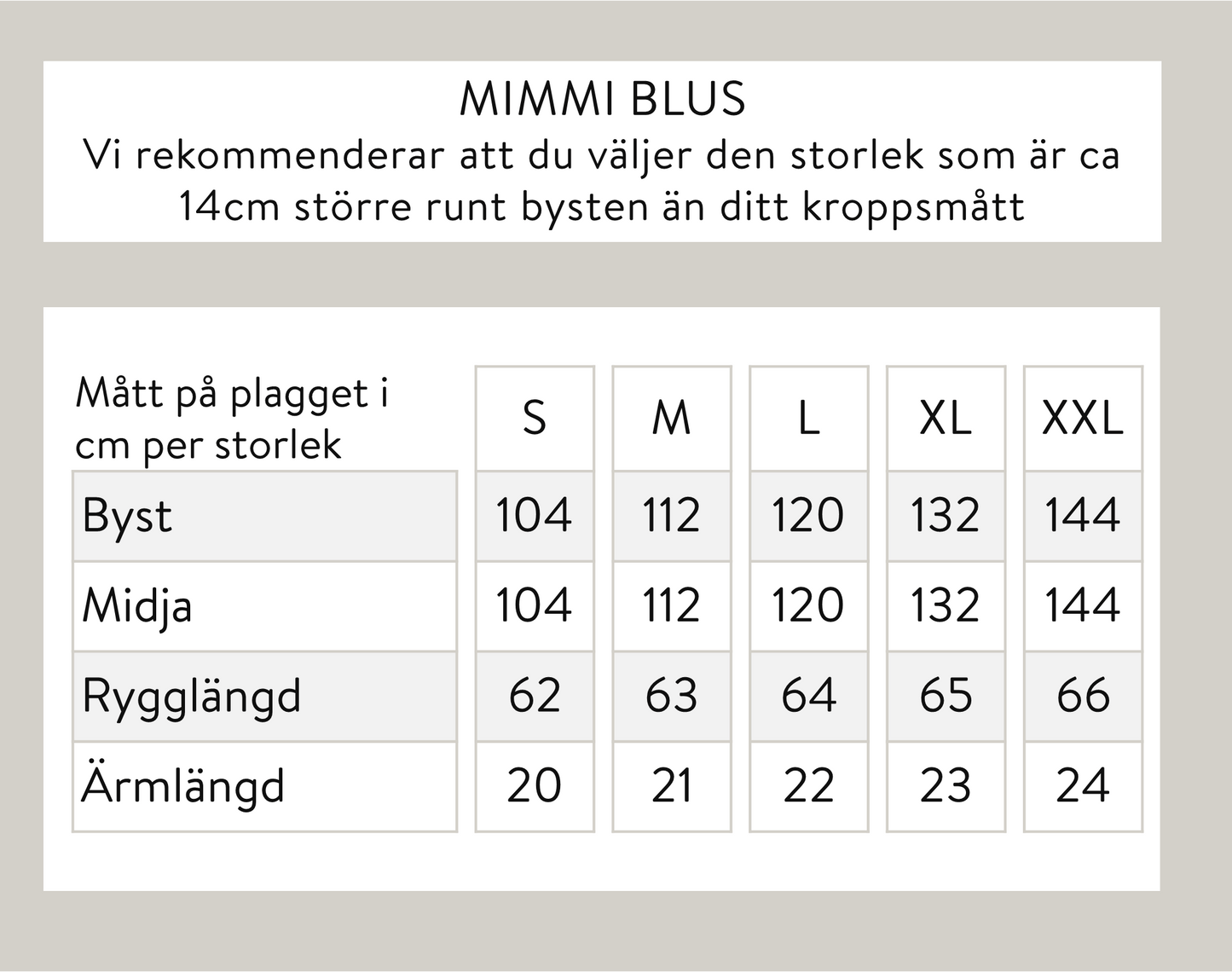 Mimmi blus - Leopardmönstrad