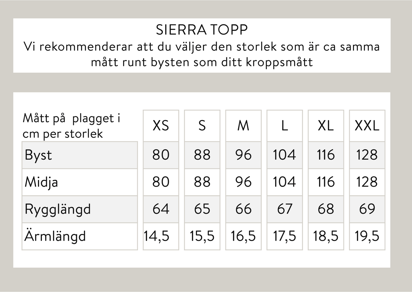 Sierra topp - Blå