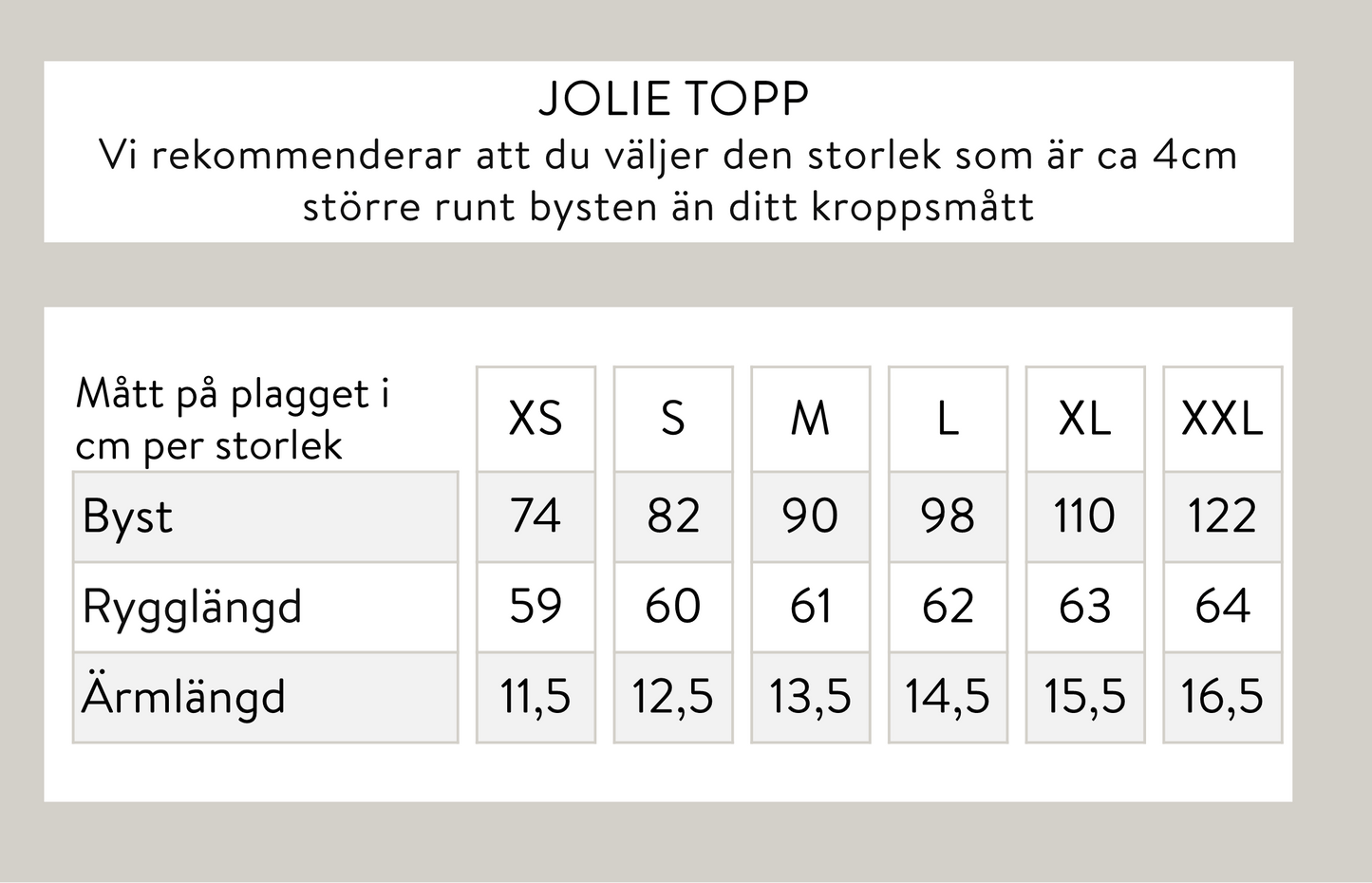 Jolie topp - Lila